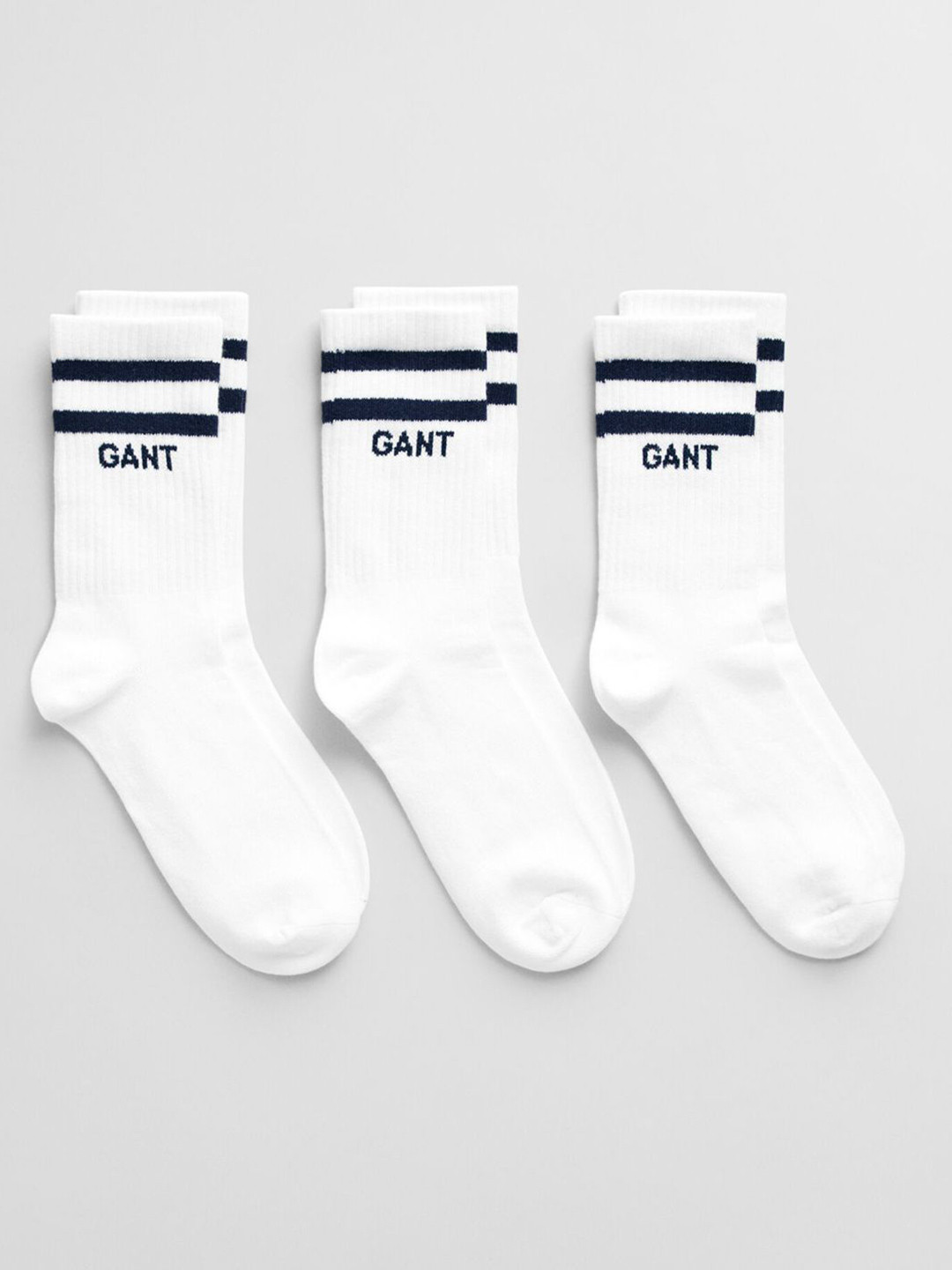 GANT Boys Pack Of 3 Calf Length Sport Socks