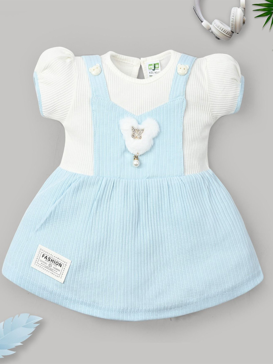 Hijo Kids Girls Wear Pinafore Dress