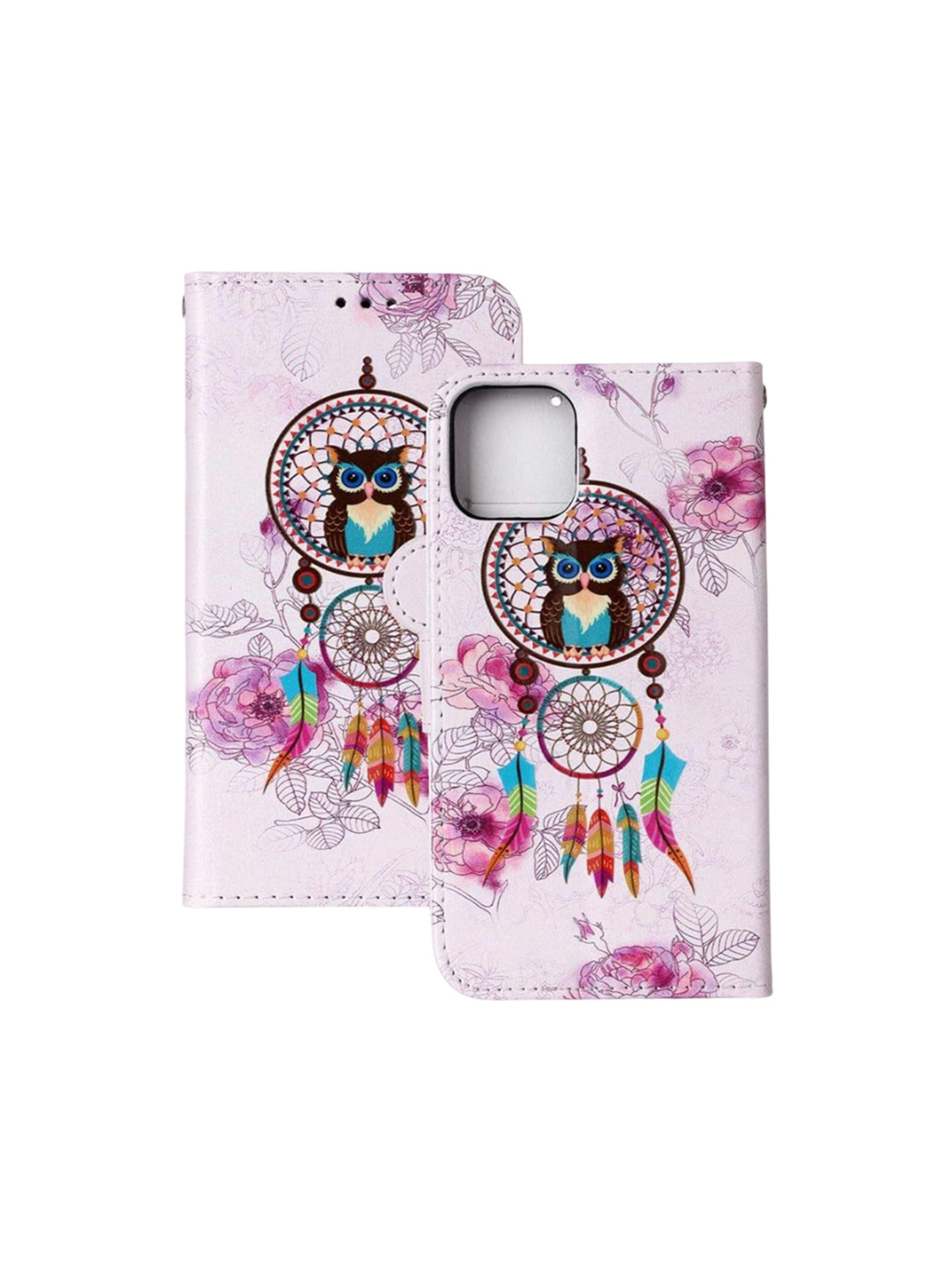 PEEPERLY Conversational Printed iPhone 15 Flip Case Mobile Accessories