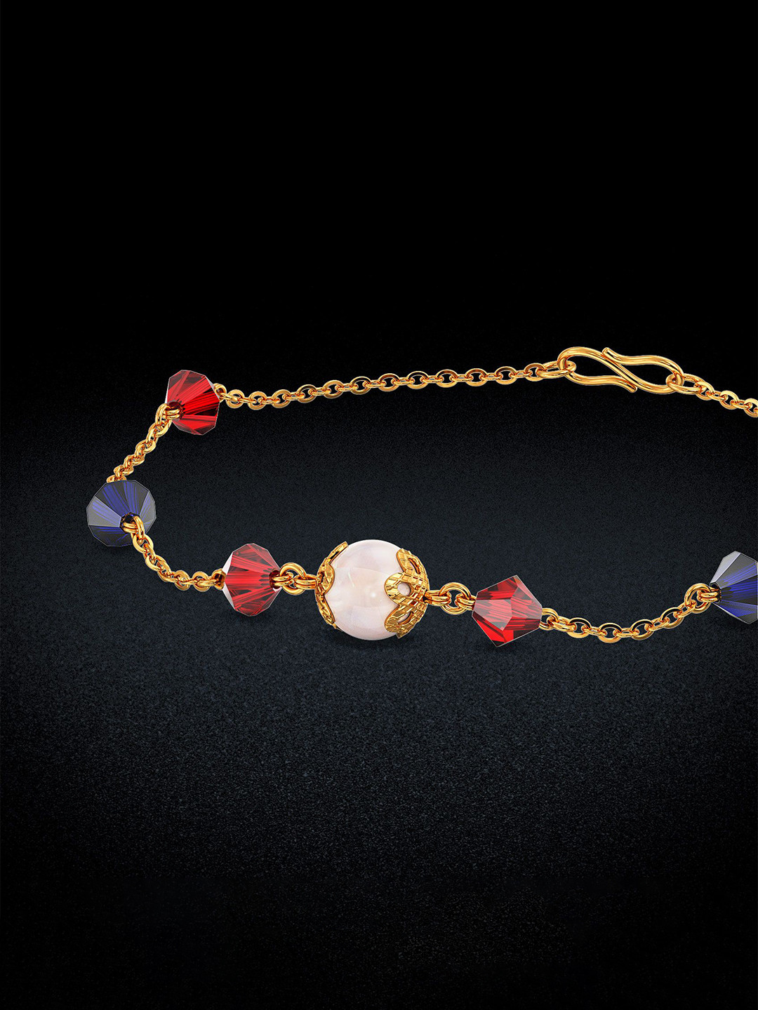 Joyalukkas Beads of Grace Gold Bracelet