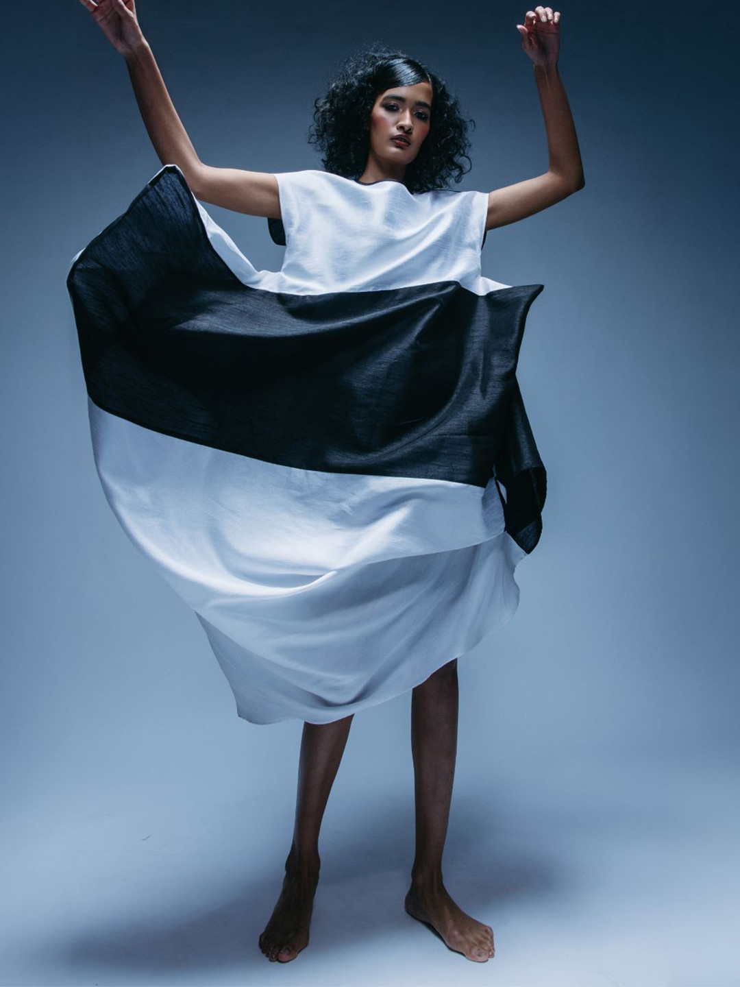 Chhaya Gandhi Women Round Neck Design Studio A-Line Maxi Dress