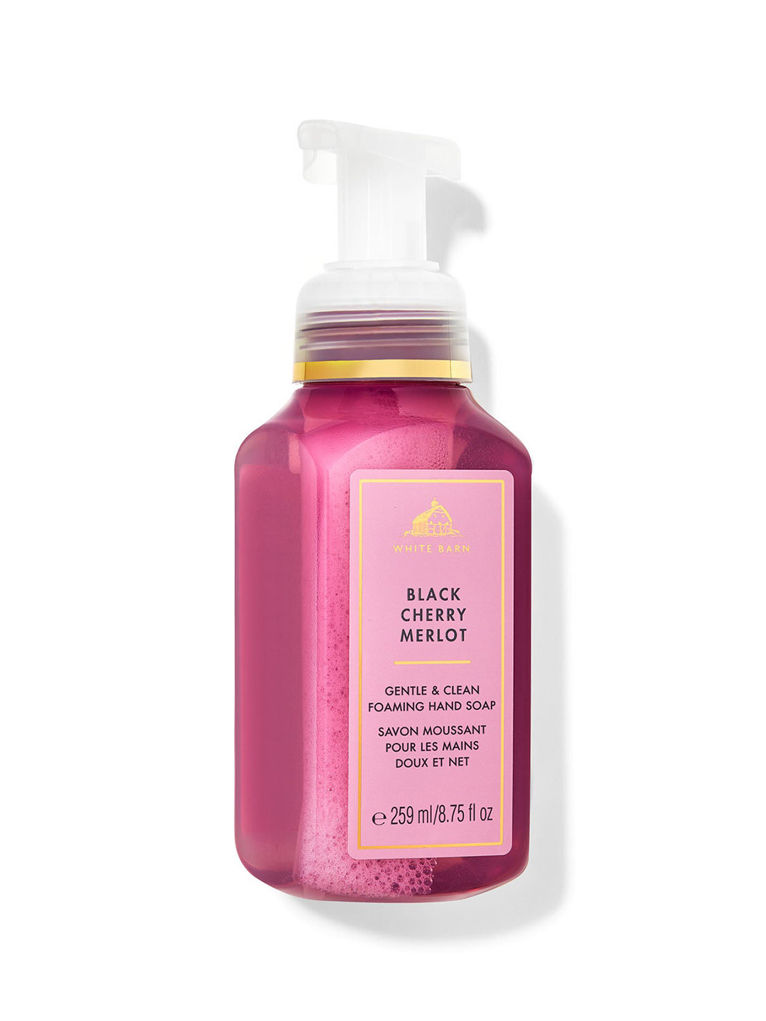 Bath & Body Works Black Cherry Merlot Gentle & Clean Foaming Hand Soap - 259 ml