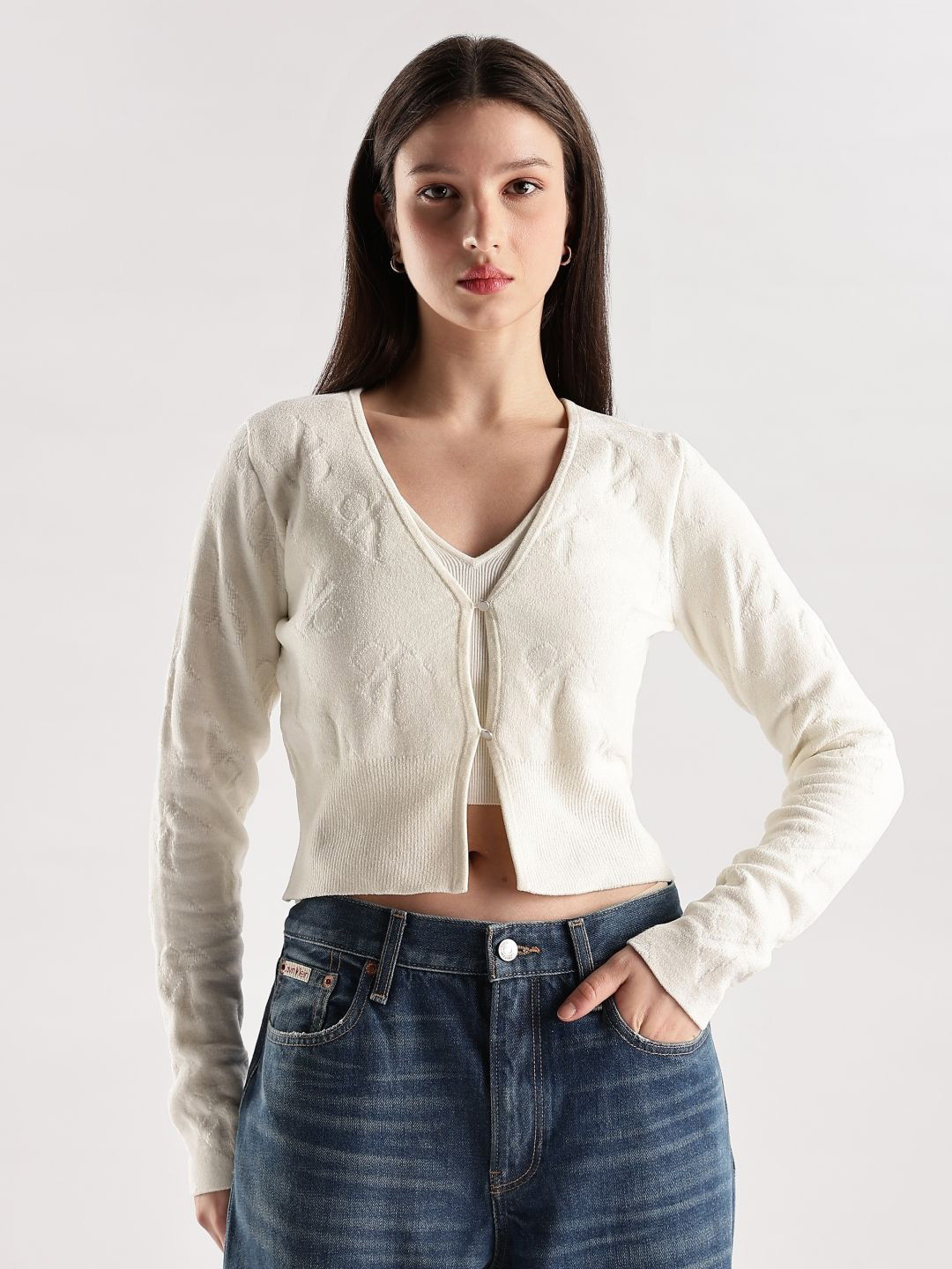 Calvin Klein Women Crop Sweaters