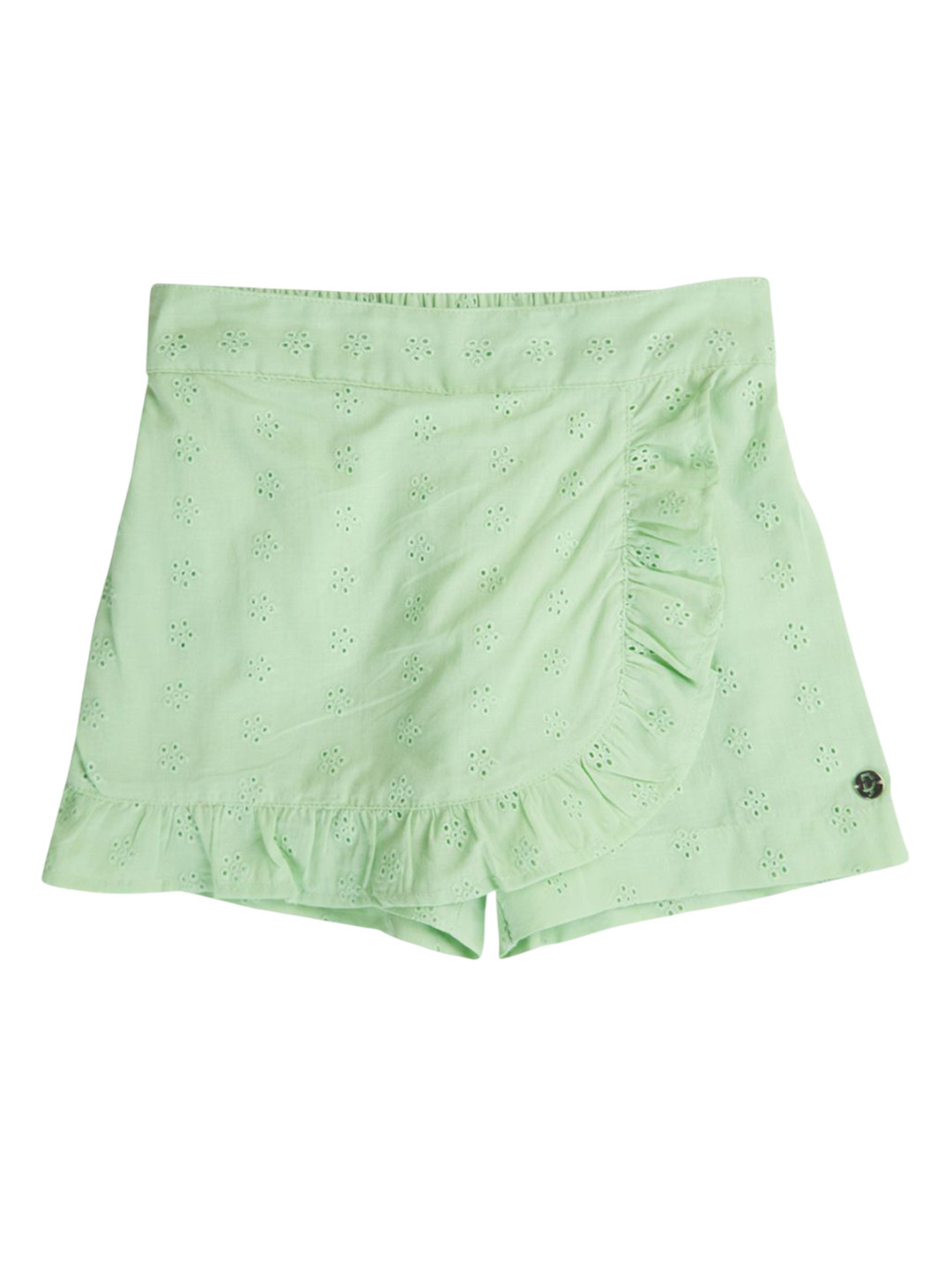 Gini and Jony Girls Eyelet Cotton Skort Skirt