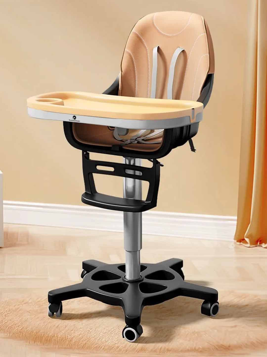 StarAndDaisy Height Adjustable Baby High Chair With Detachable Tray