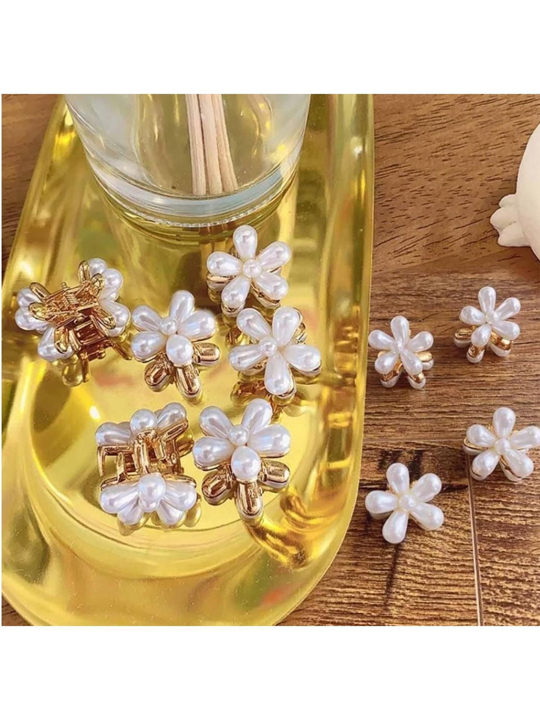 DN ENTERPRISES Women Set of 10 Korean Style Claw Clip