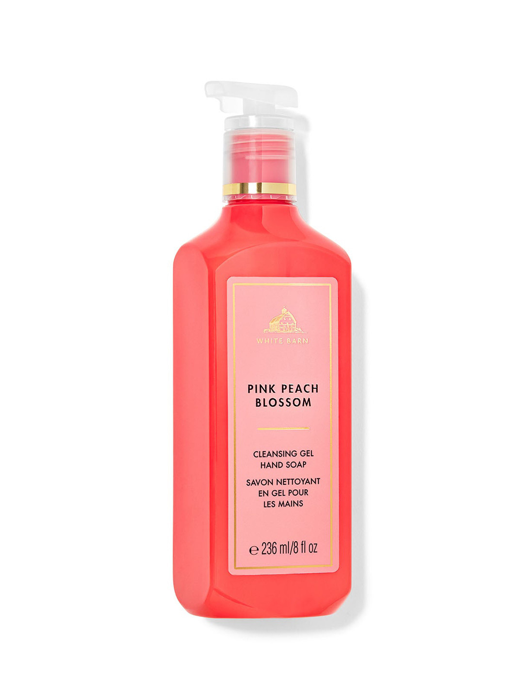 Bath & Body Works Pink Peach Blossom Cleansing Gel Hand Soap - 236 ml