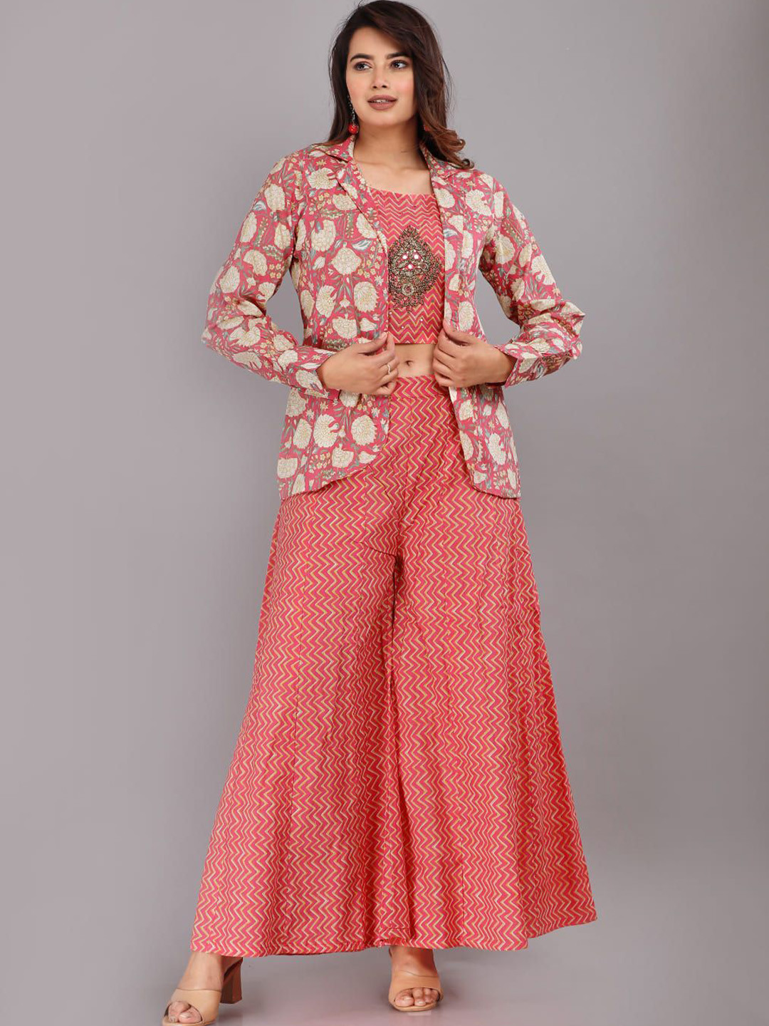 OH MI DIOS Top Jacket & Palazzo Co-Ords