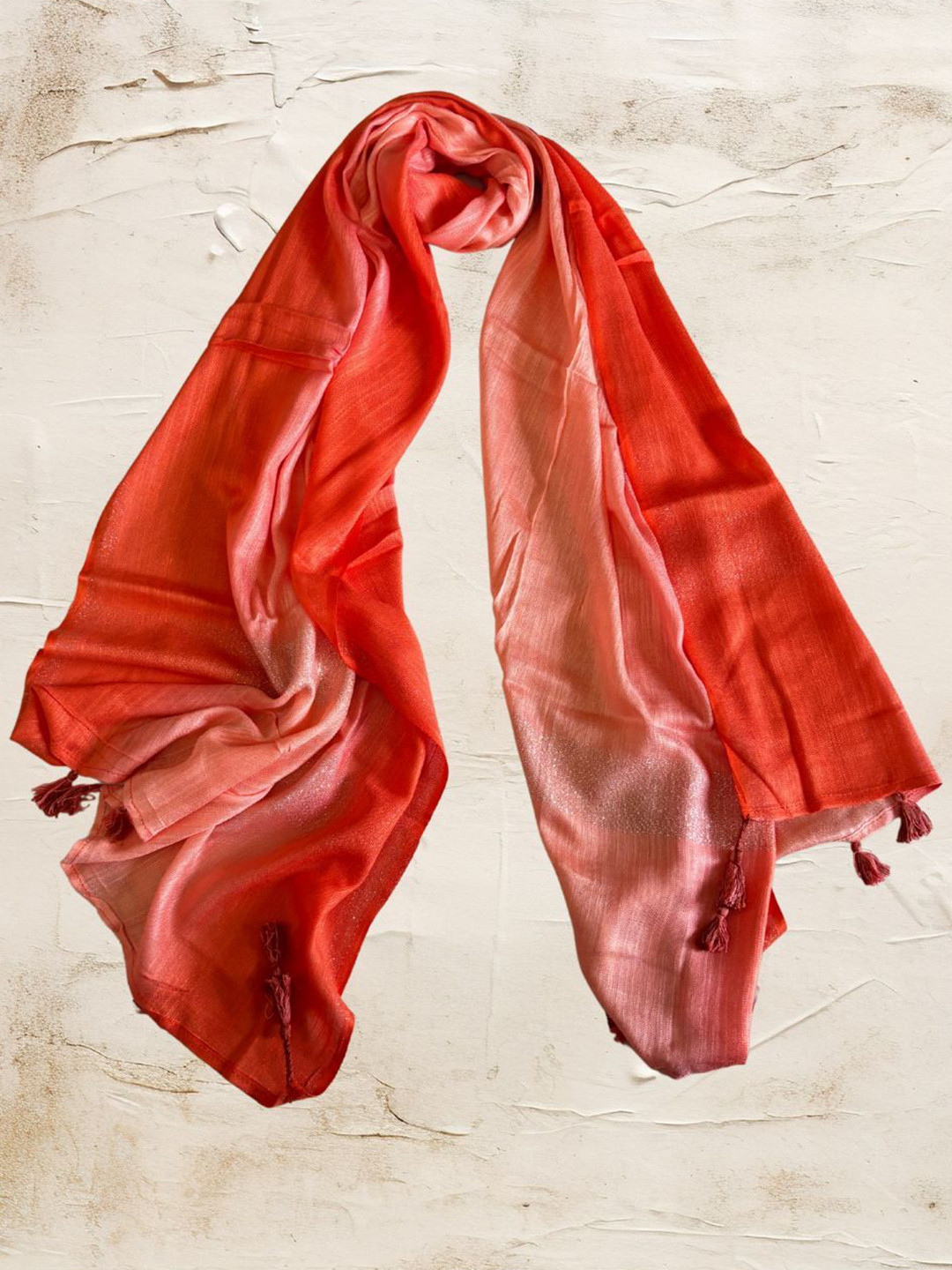 Dupatta Bazaar Women Ombre Dyed Regular Handloom Stole