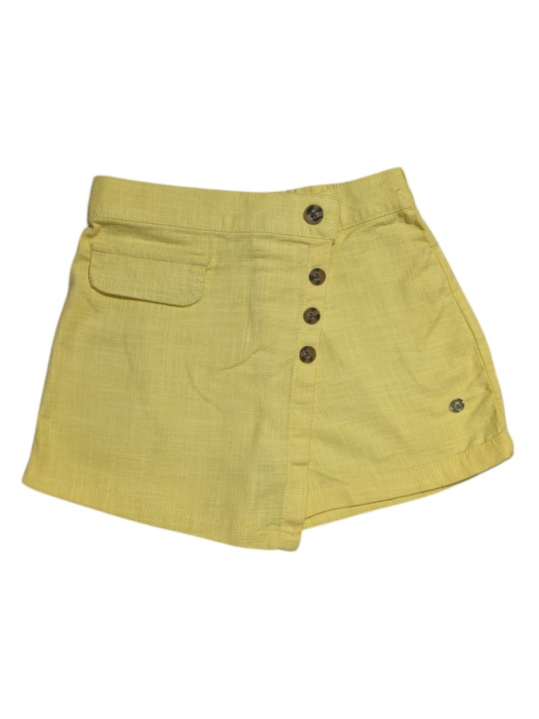 Gini and Jony Infant Girls Linen Above Knee Elasticated Skorts