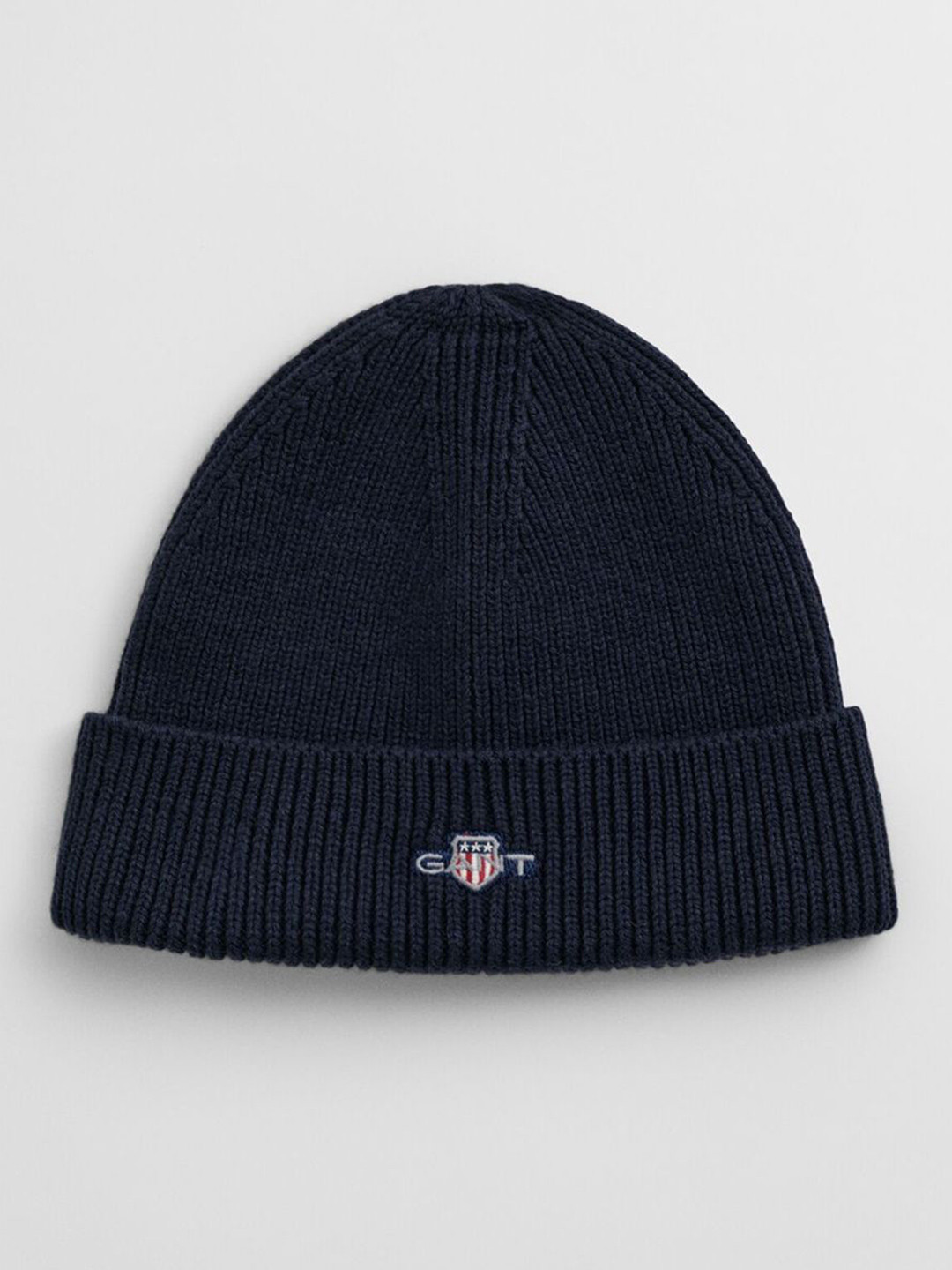 GANT Boys Ribbed Shield Beanie Cap