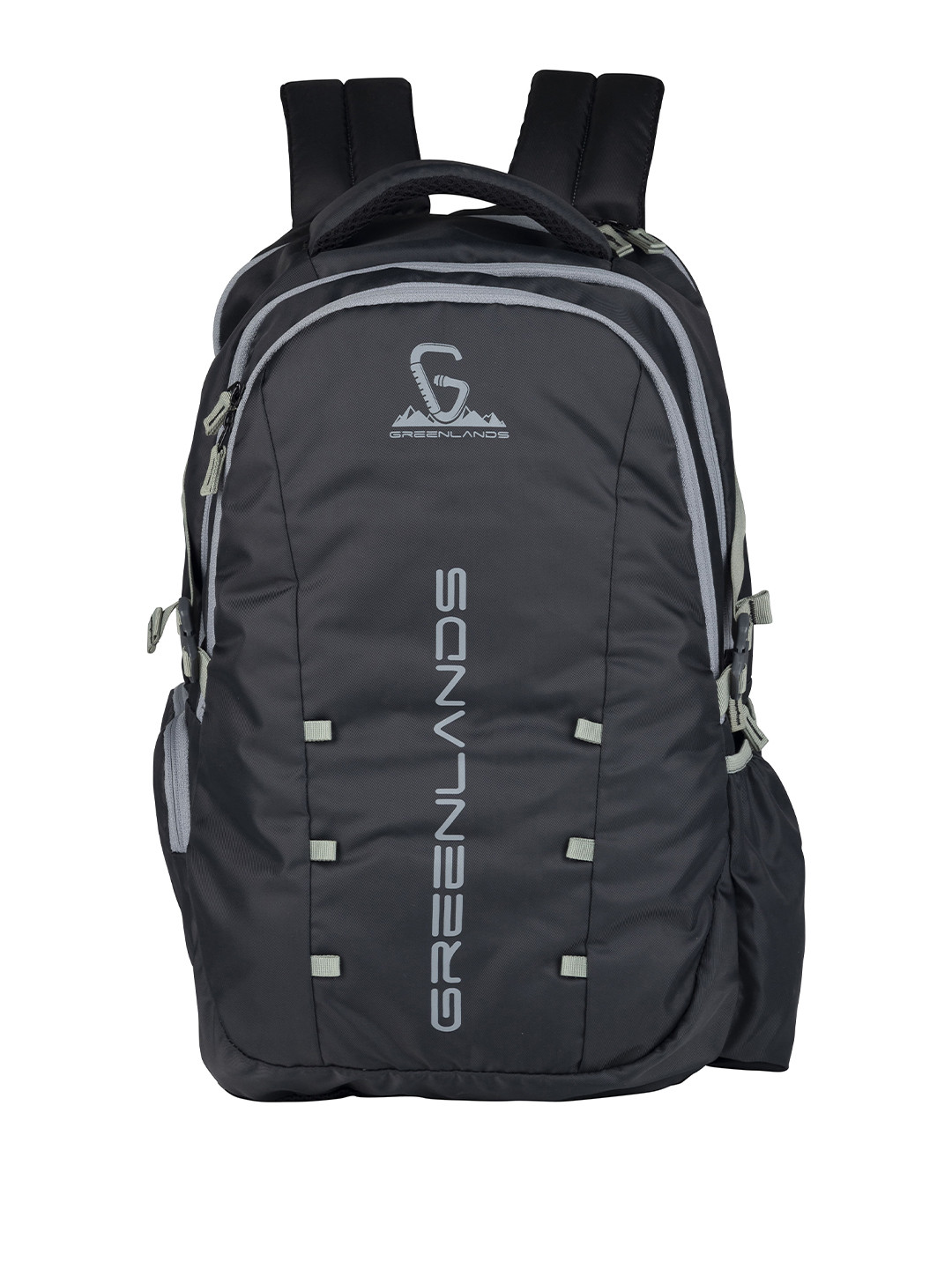 GREENLANDS Men Typography Printed Large Backpack with Attached Rain Cover - 42 L