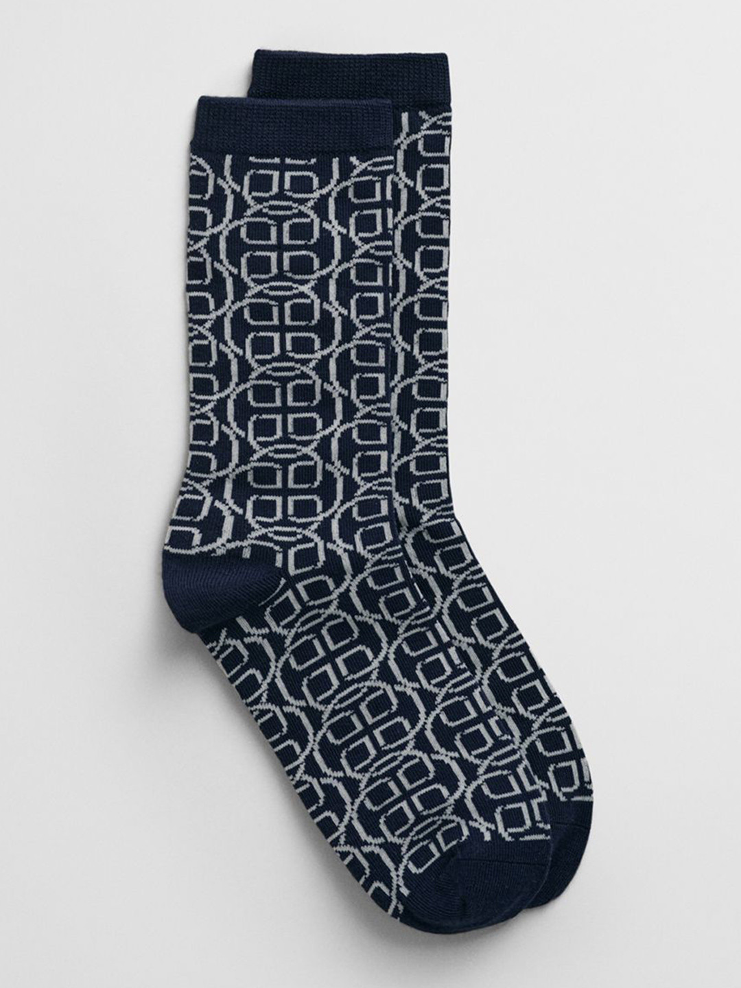 GANT Patterned Calf-Length Socks