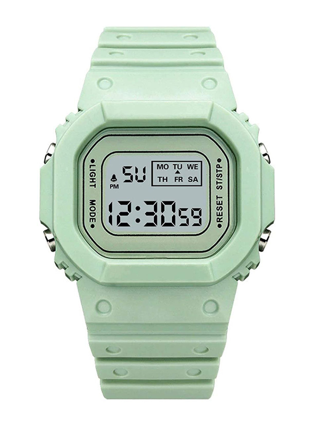 SWADESI STUFF Unisex Kids Dial & Straps Digital Automatic Watch CASI GREEN 18