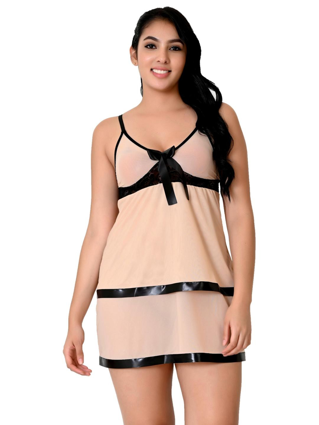 Love Maker White Net Baby Dolls