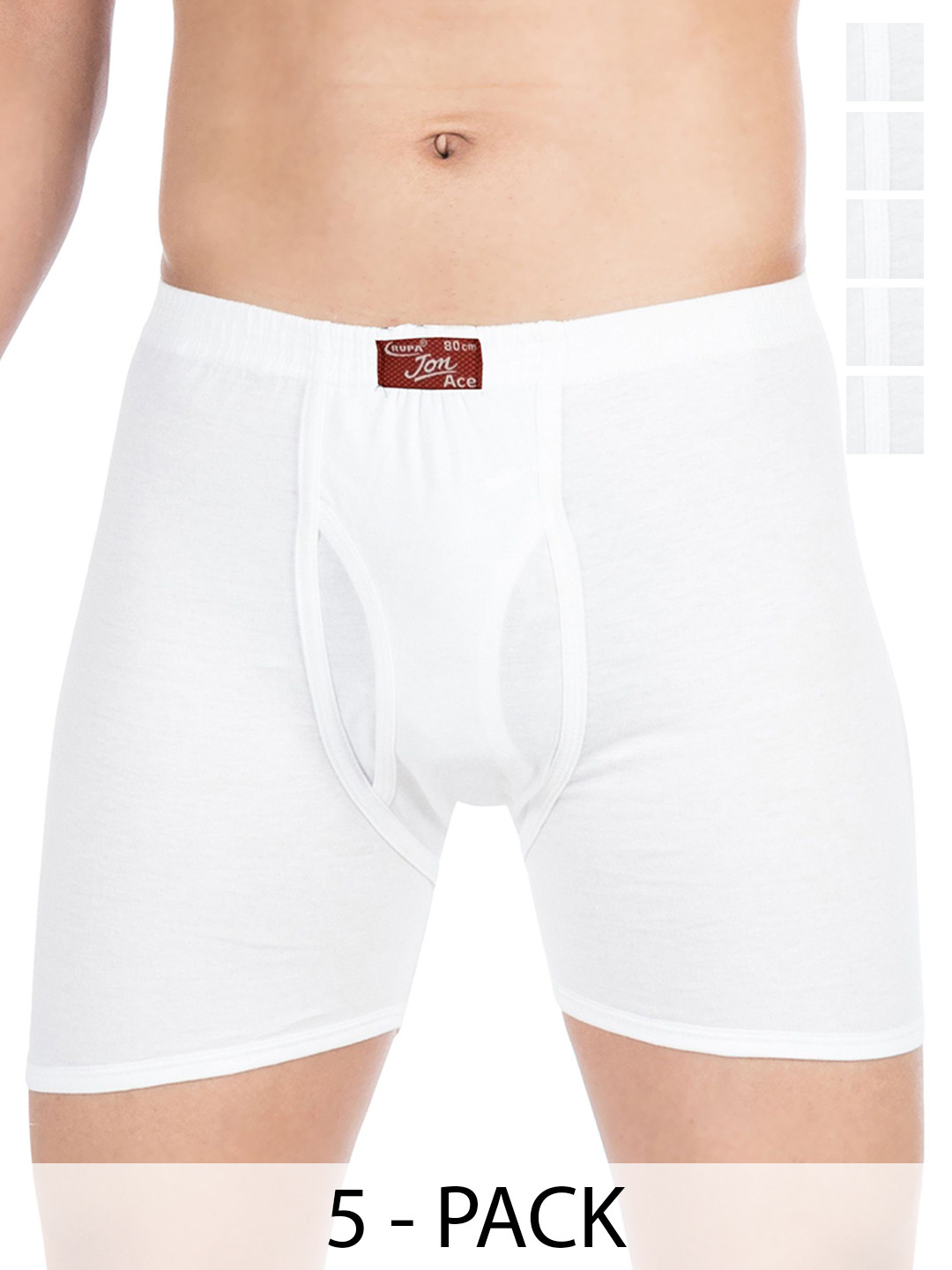 Rupa Jon Pack Of 5 Long Trunk