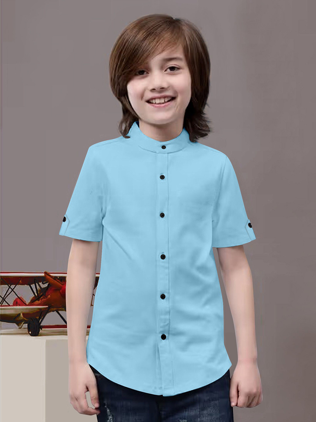 zarila Boys Cotton Casual Shirt