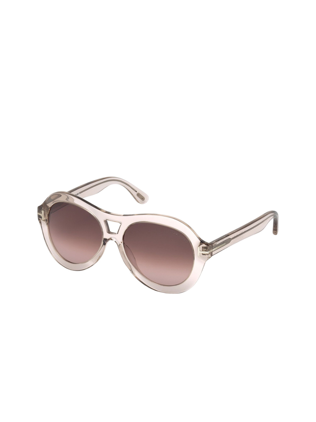 Tom Ford Women UV Protected Round Sunglasses FT0514 56 74S-
