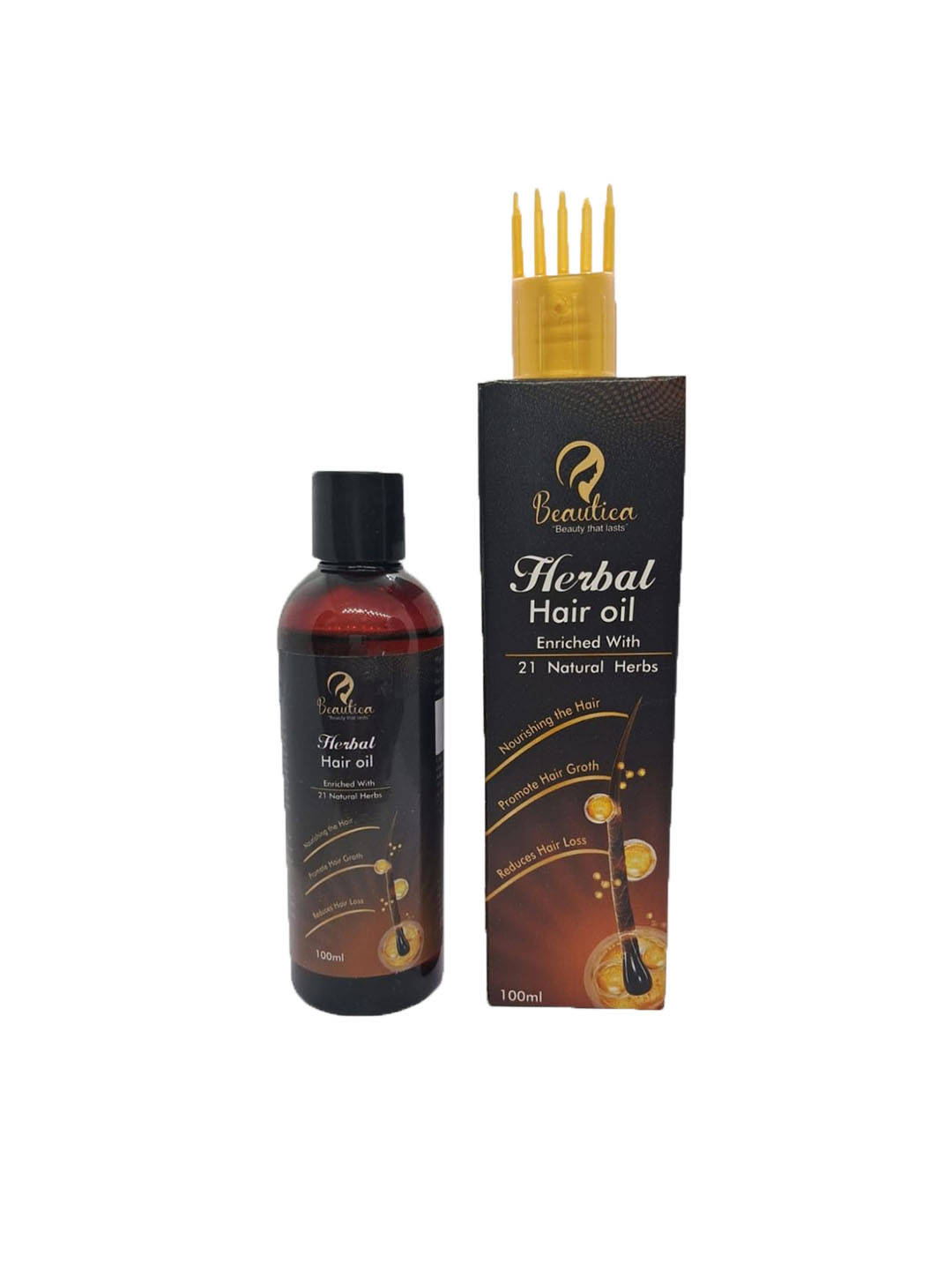 Beautica Herbal Onion Hair Oil For Hair Growth - 100 ml