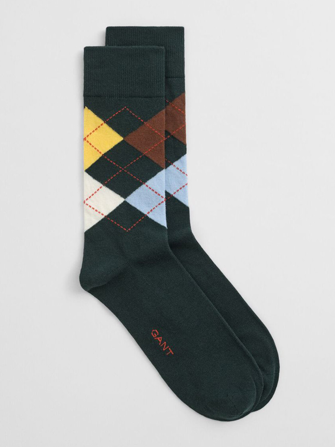 Gant Men Printed Calf Length Socks