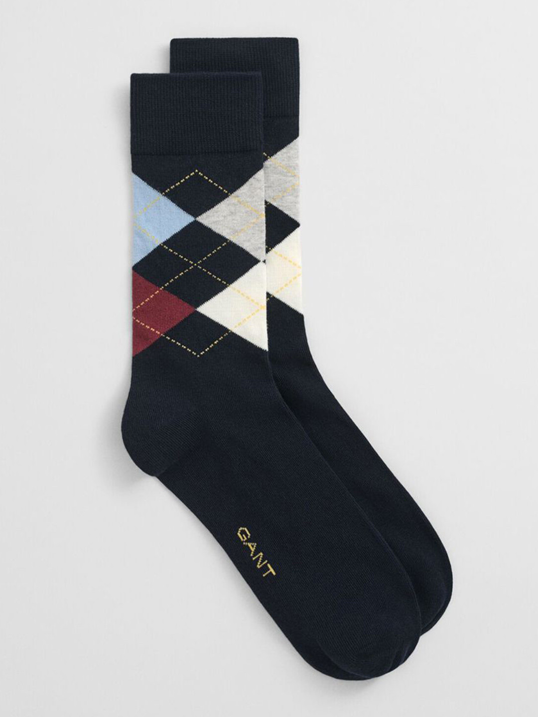GANT Men Patterned Ankle Length Socks