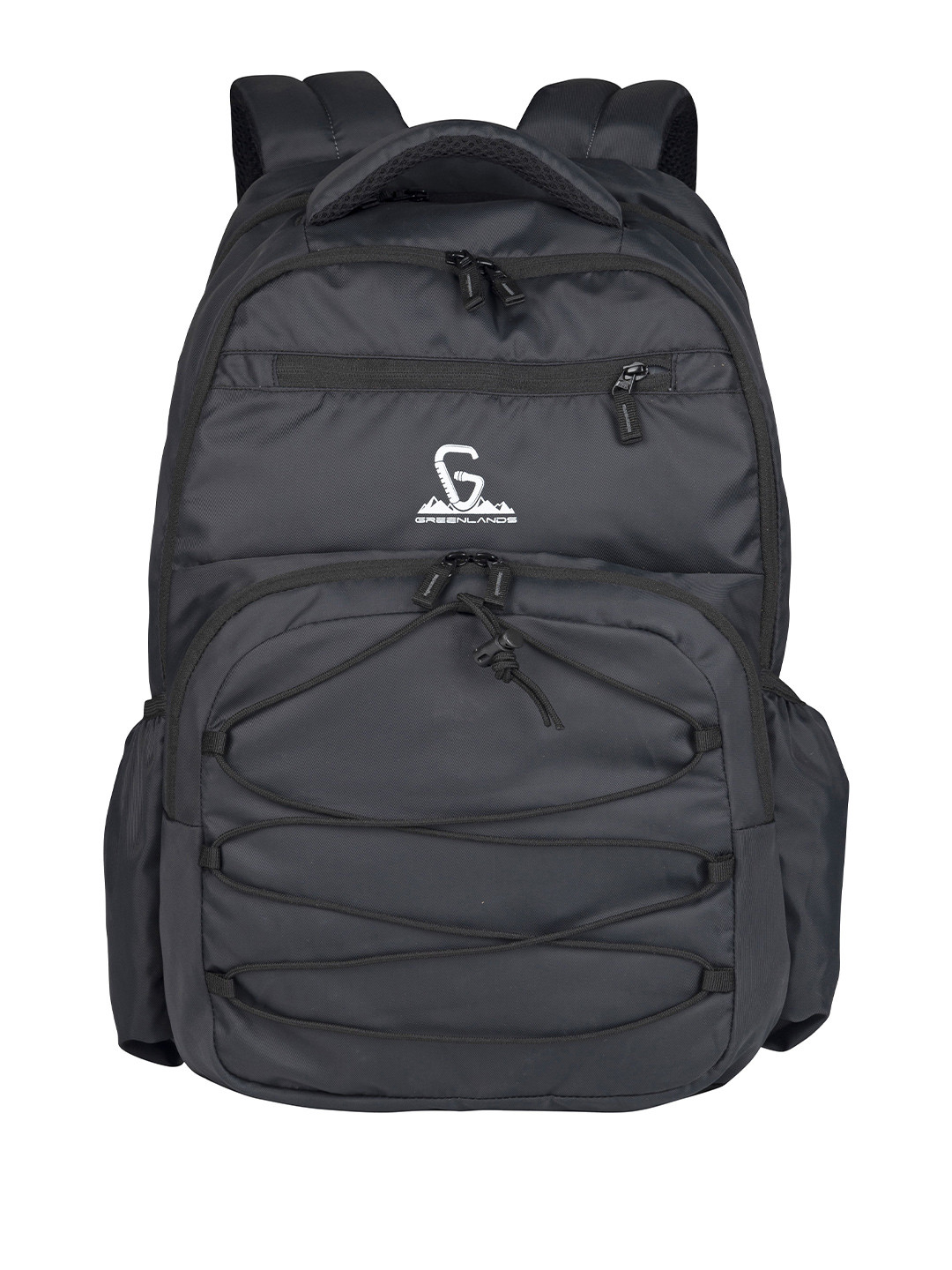 GREENLANDS Unisex 37L Backpack With Attached Rain Cover 2 Spacious Compartments