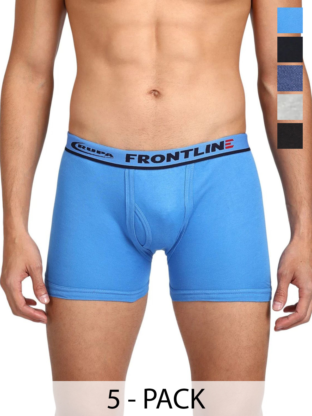 Rupa Frontline Men Pack Of 7 Assorted Trunk