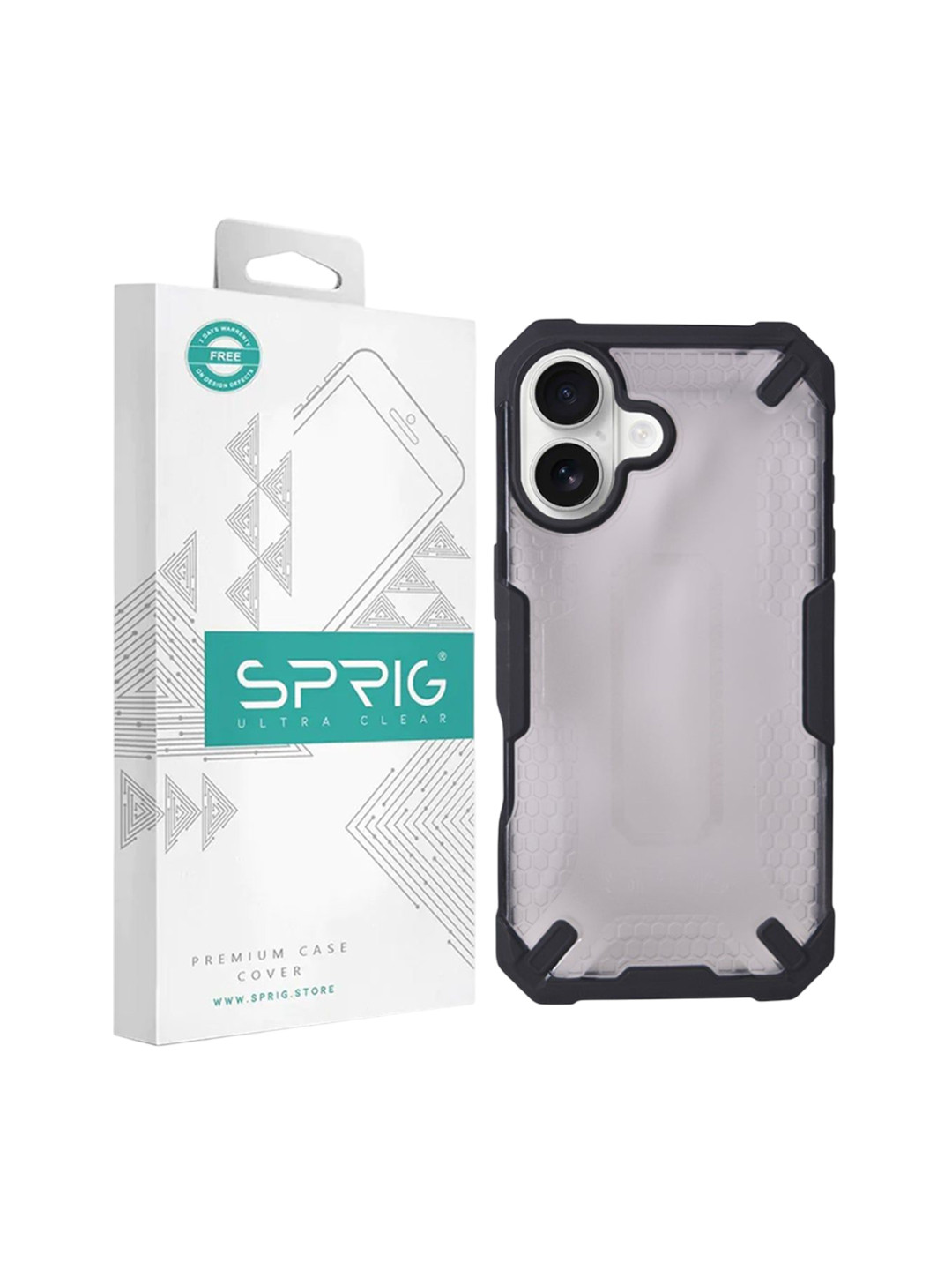 SPRIG iPhone 16 Armor Plan Back Cover