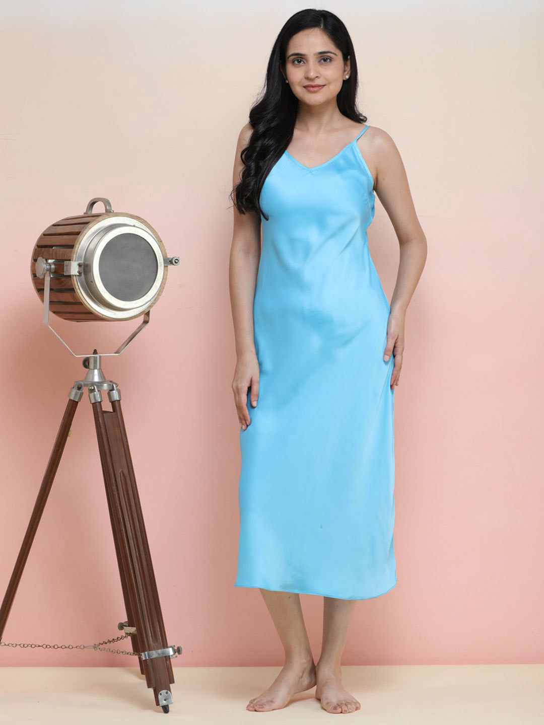 Slumber Jill Women Shoulder Straps Nightdress