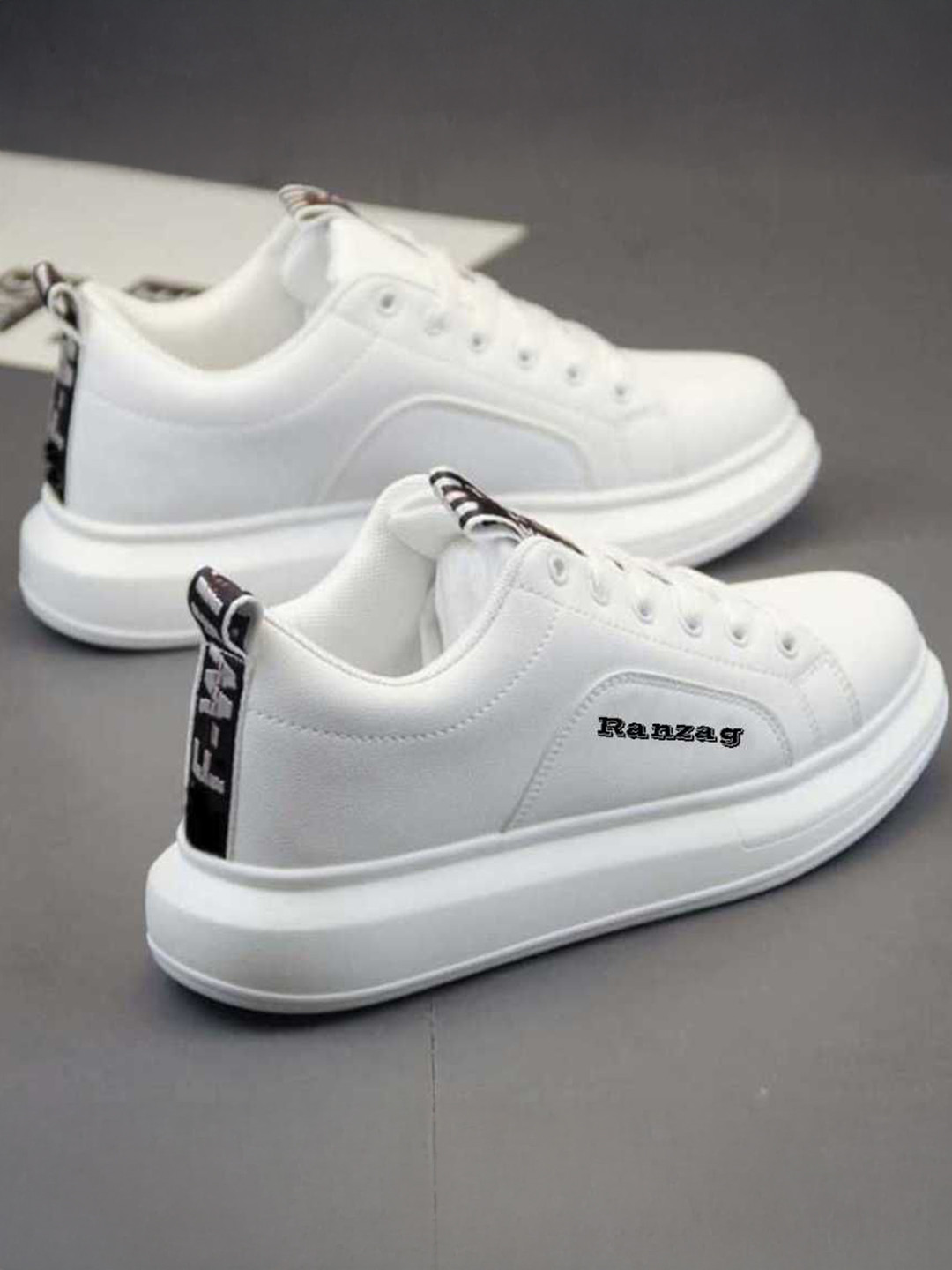 RANZAG Men Walking Lace-Ups Non-Marking Sports Shoes