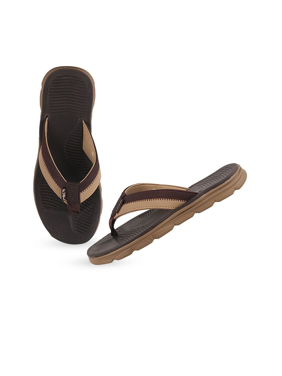 FUEL Men Marshl Rubber Thong Flip-Flops