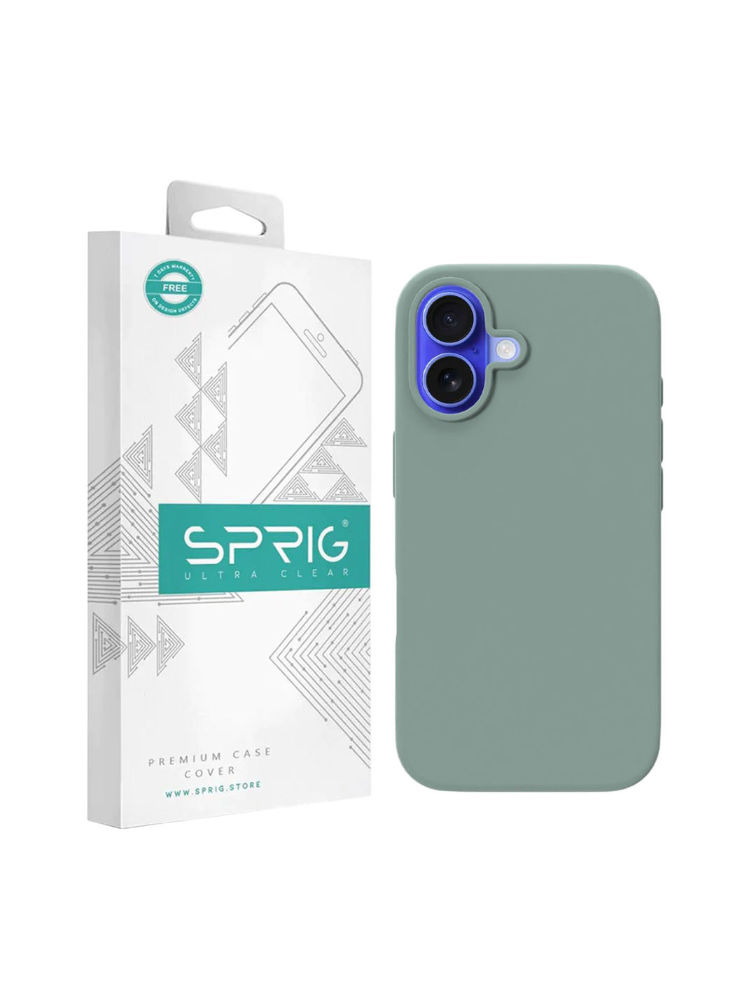SPRIG iPhone 16 Liquid Silicone Back Cover