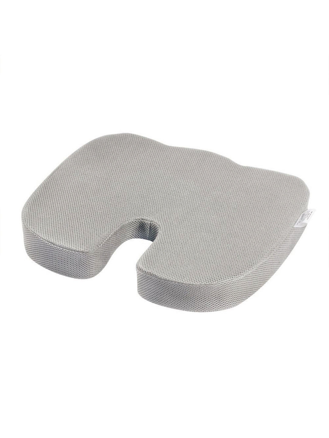 wakefit Grey Memory Foam Car Seat Cushion