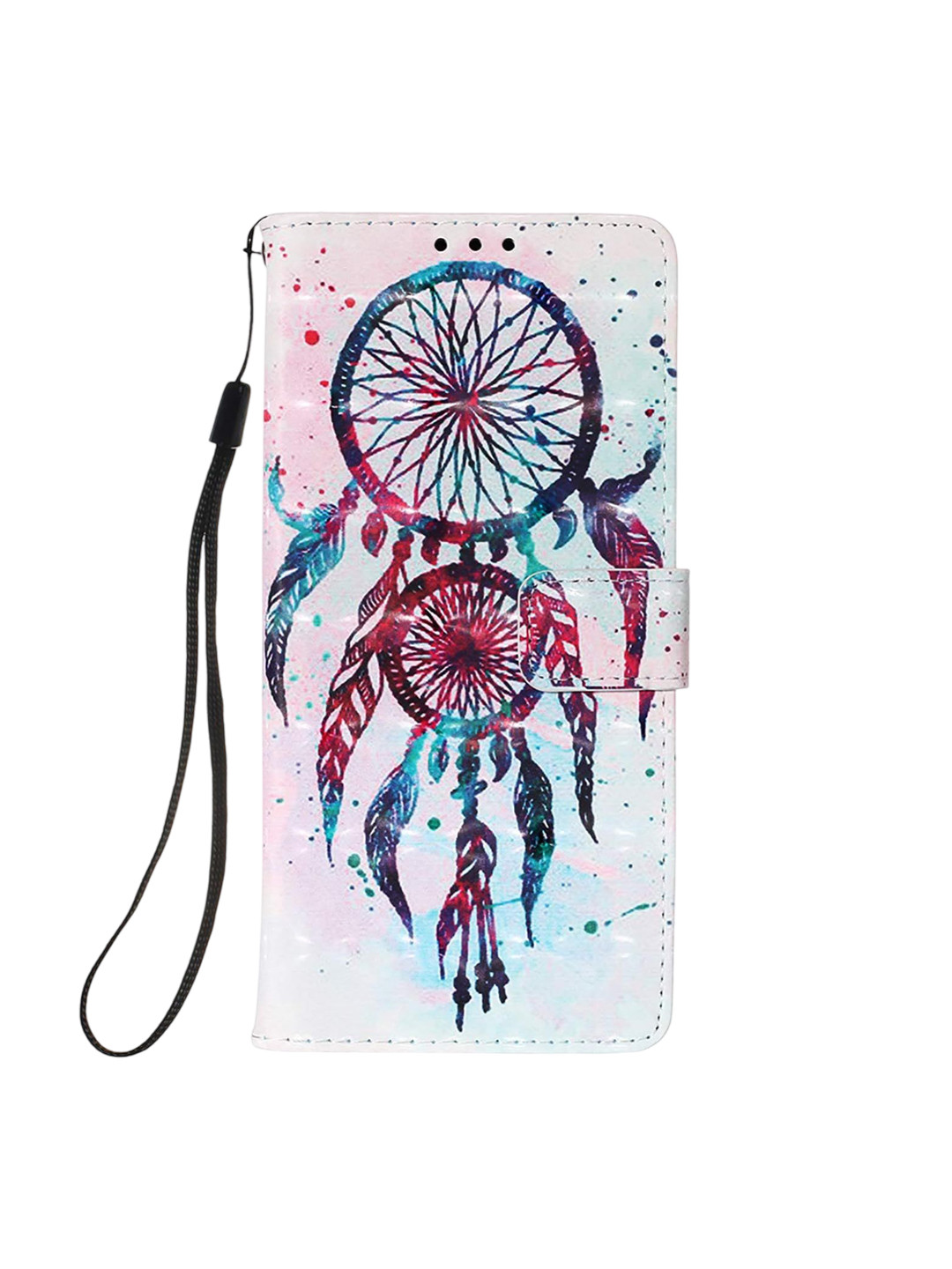 PEEPERLY Abstract Printed iPhone 15 Pro Max Flip Case Mobile Accessories