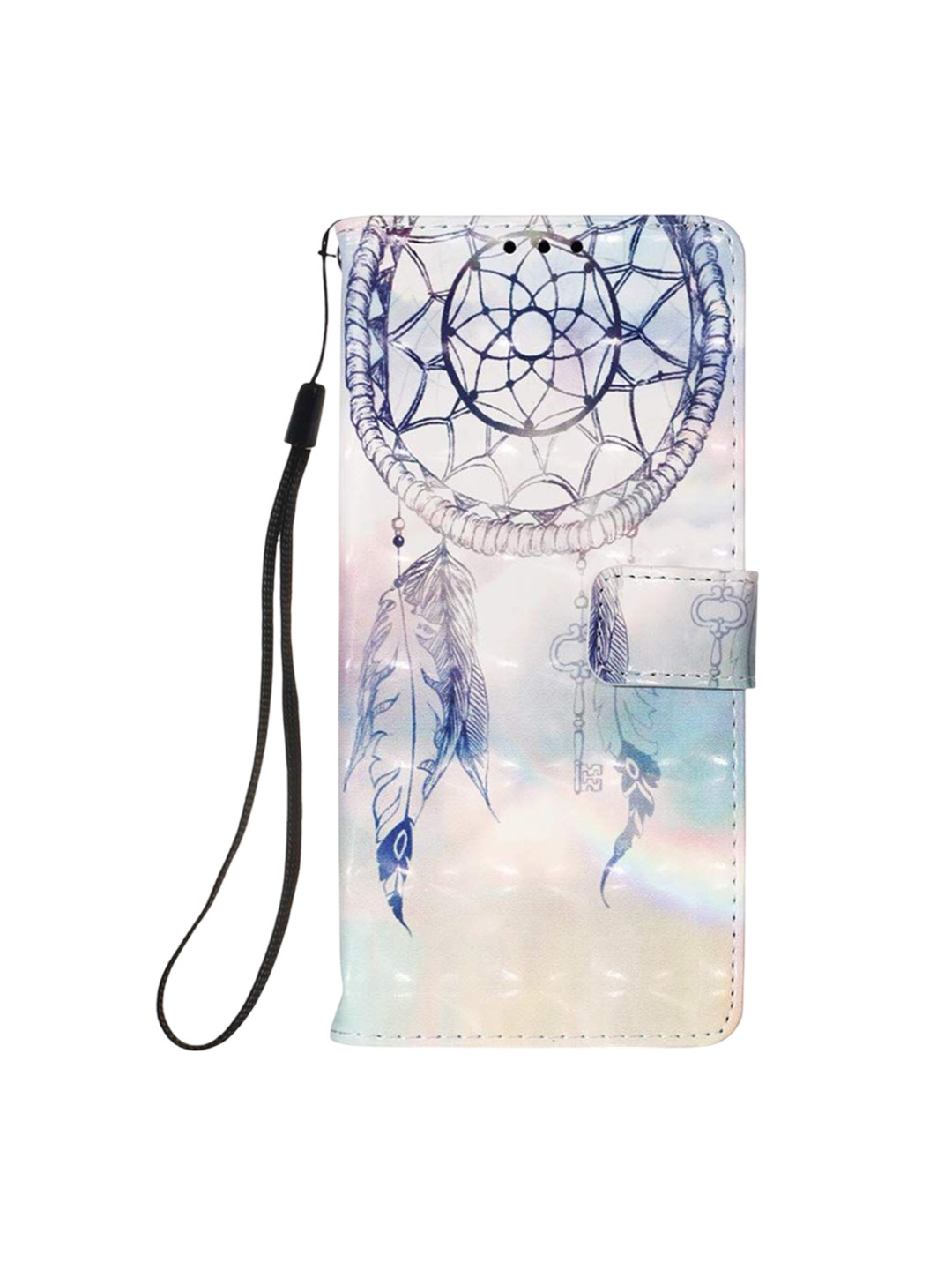 PEEPERLY Conversational Printed iPhone 16 Pro Flip Case Mobile Accessories