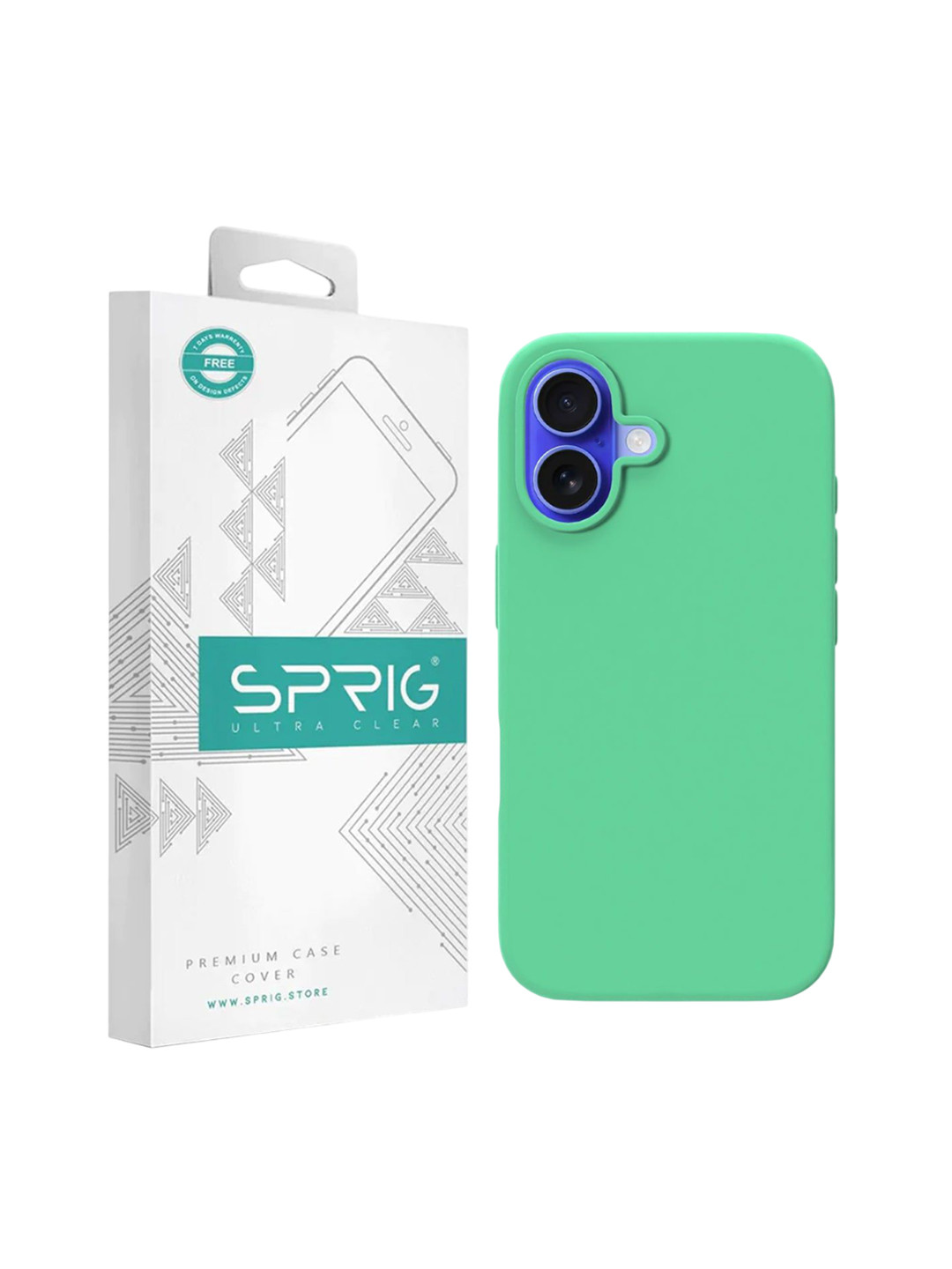 SPRIG iPhone 16 Liquid Silicone Back Cover