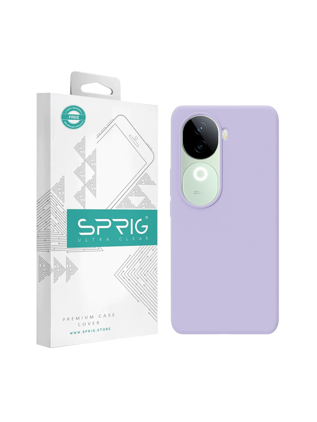 SPRIG IQOO Z9s Liquid Silicone Back Cover