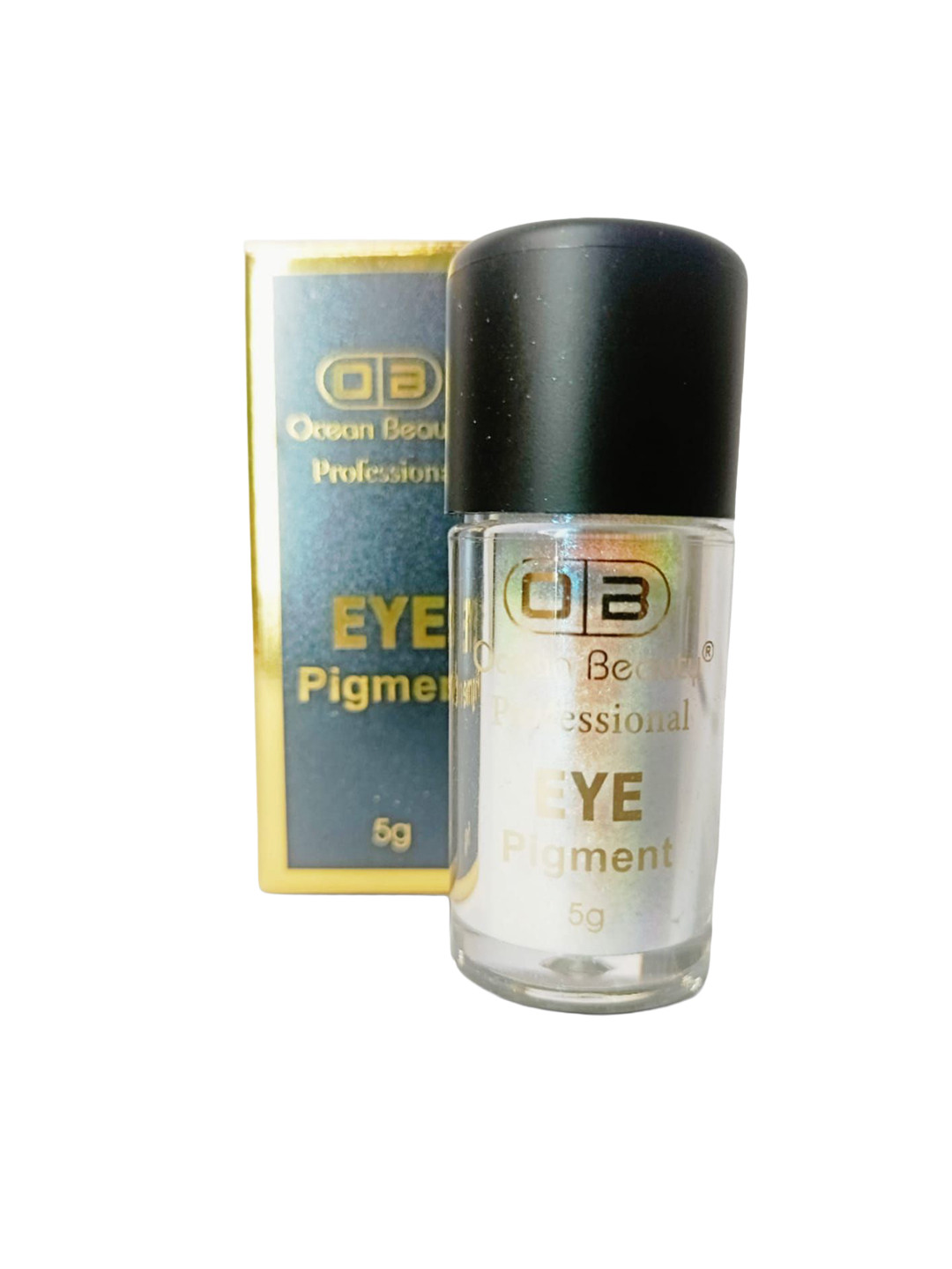 OB Ocean Beauty Waterproof Glittery Eye Pigment - 5 g - Silver