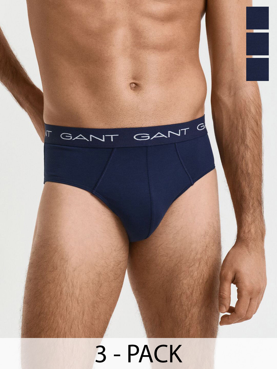 GANT Pack Of 3 Basic Briefs + GMW25-900023001410