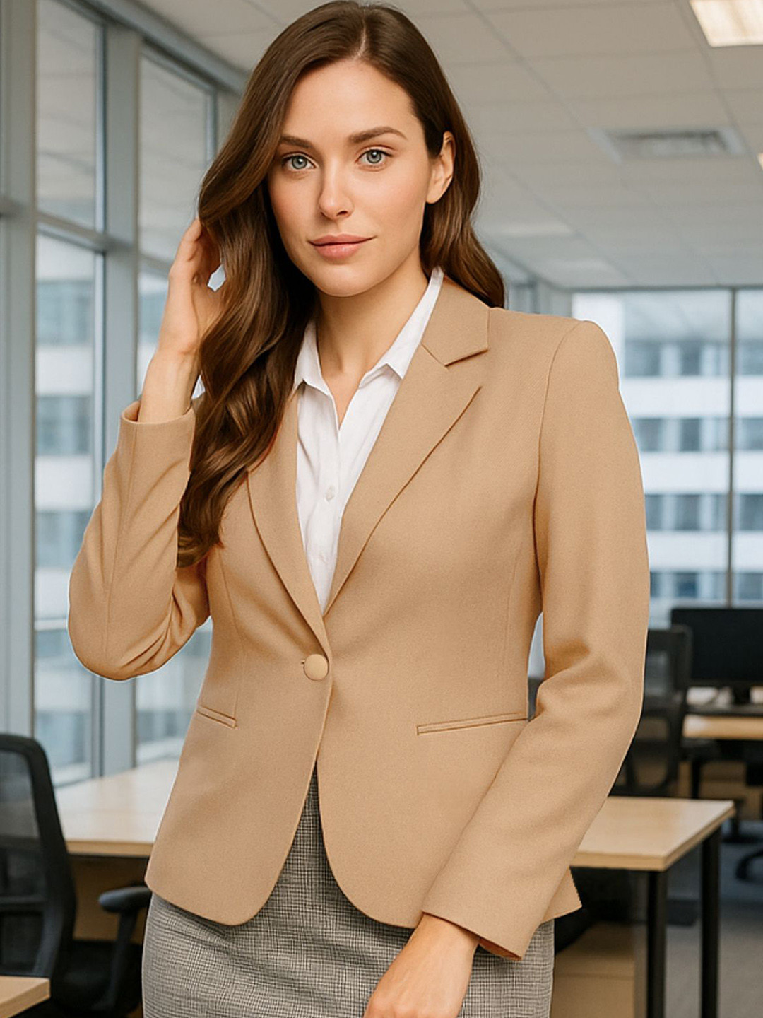 Martini Tailored-Fit Single Breasted Blazer