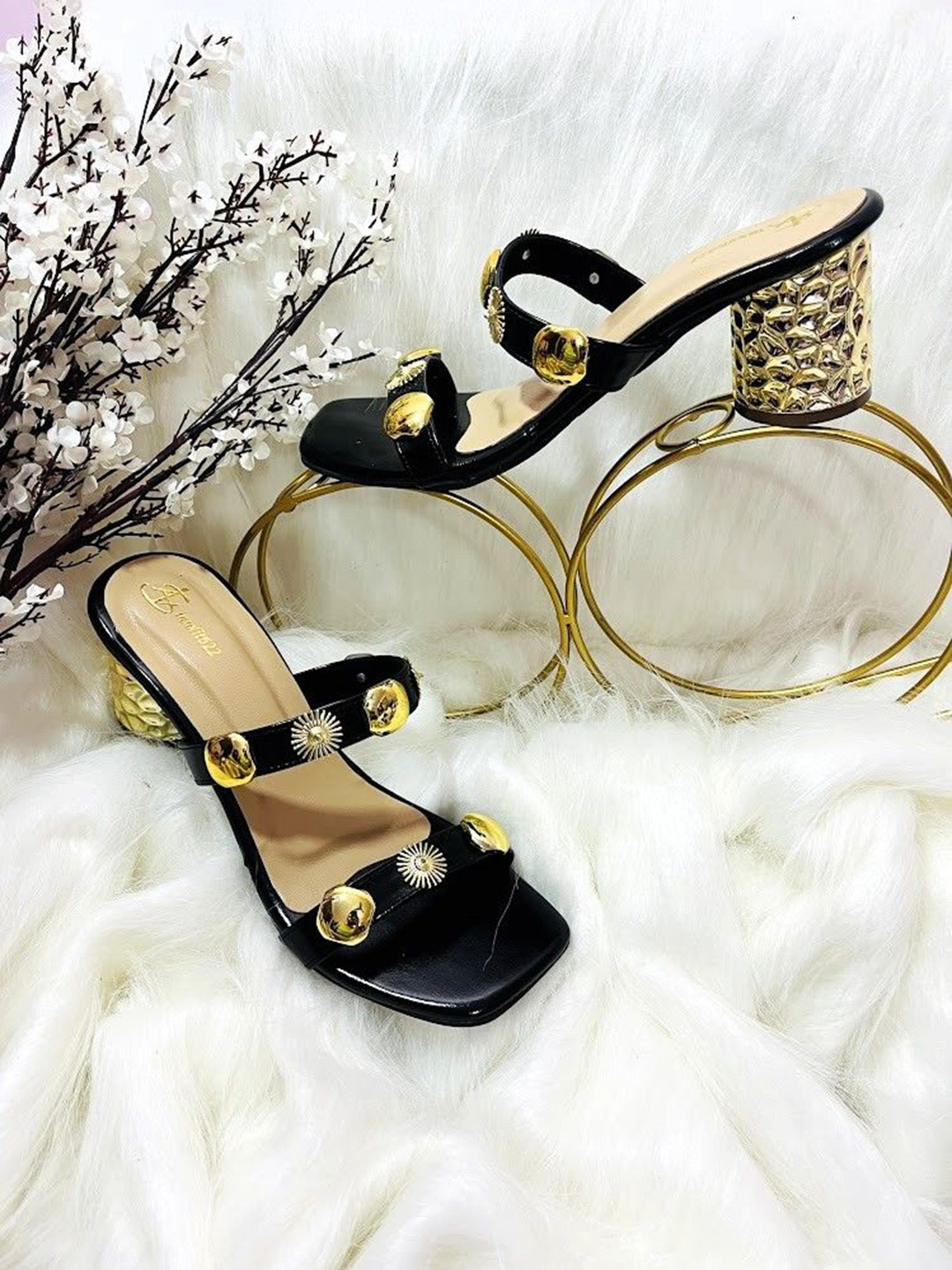 Insolito22 Square Toe Stiletto Heels