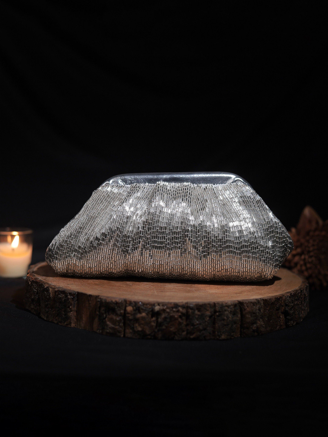 sugarcrush Embellished Crystal Beaded Fashion Clutch