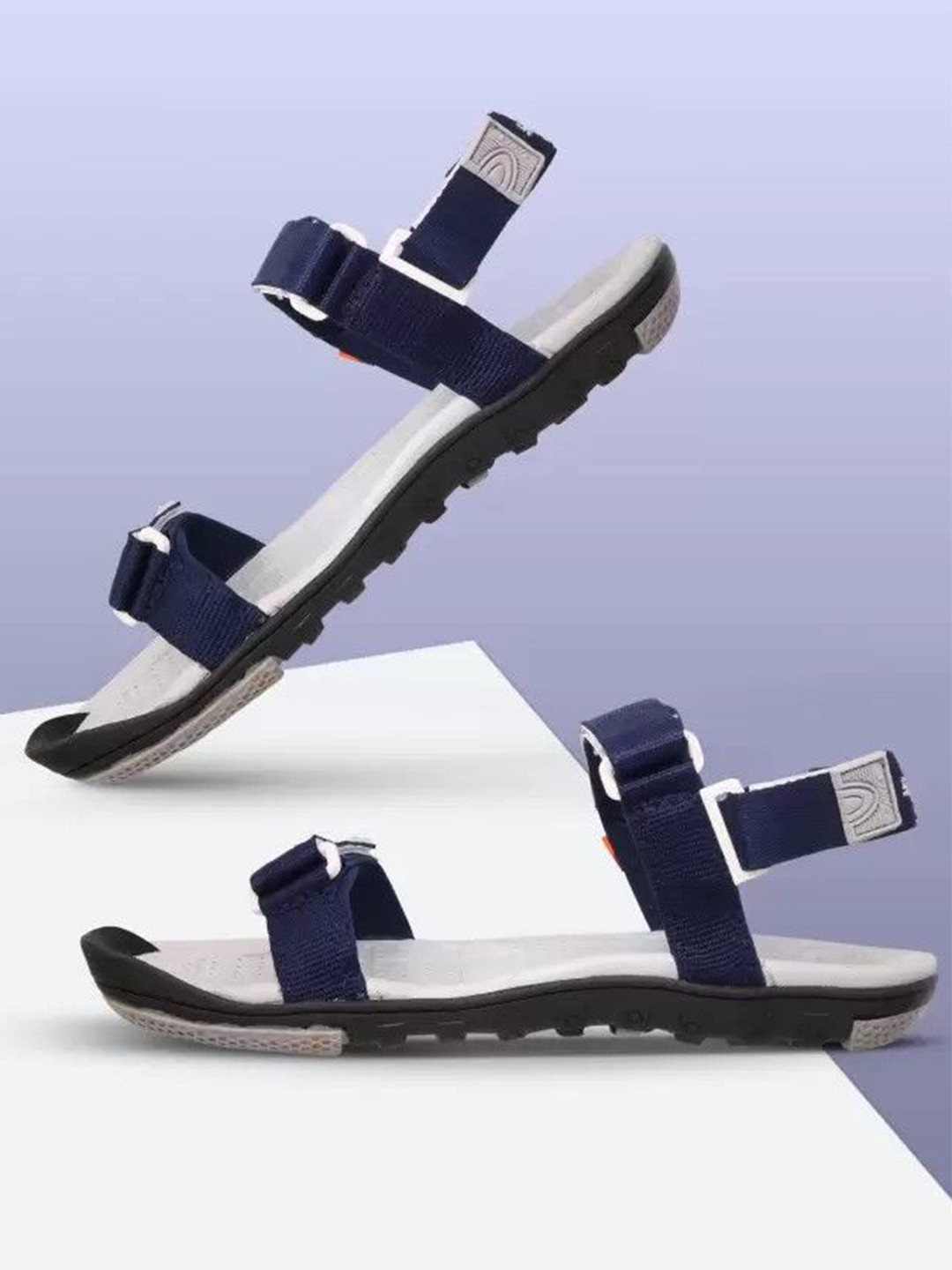 Sparx Men Velcro Medium Cushioning Sports Sandals