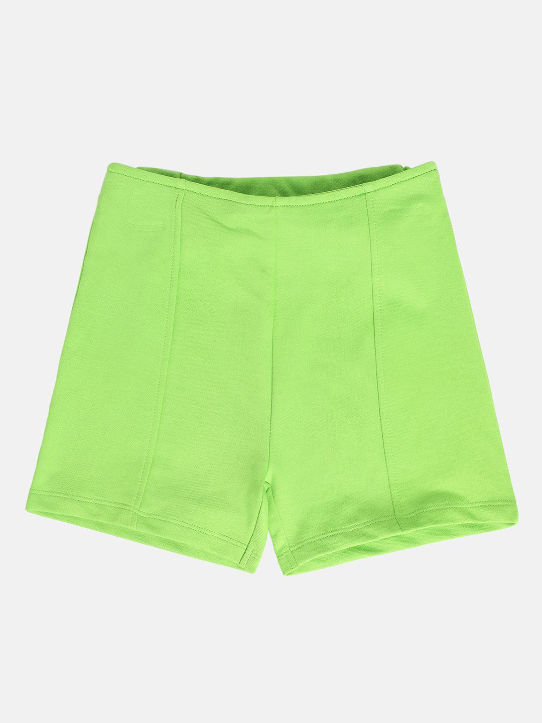 MINI KLUB Girls Regular Fit Mid-Rise Cotton Shorts
