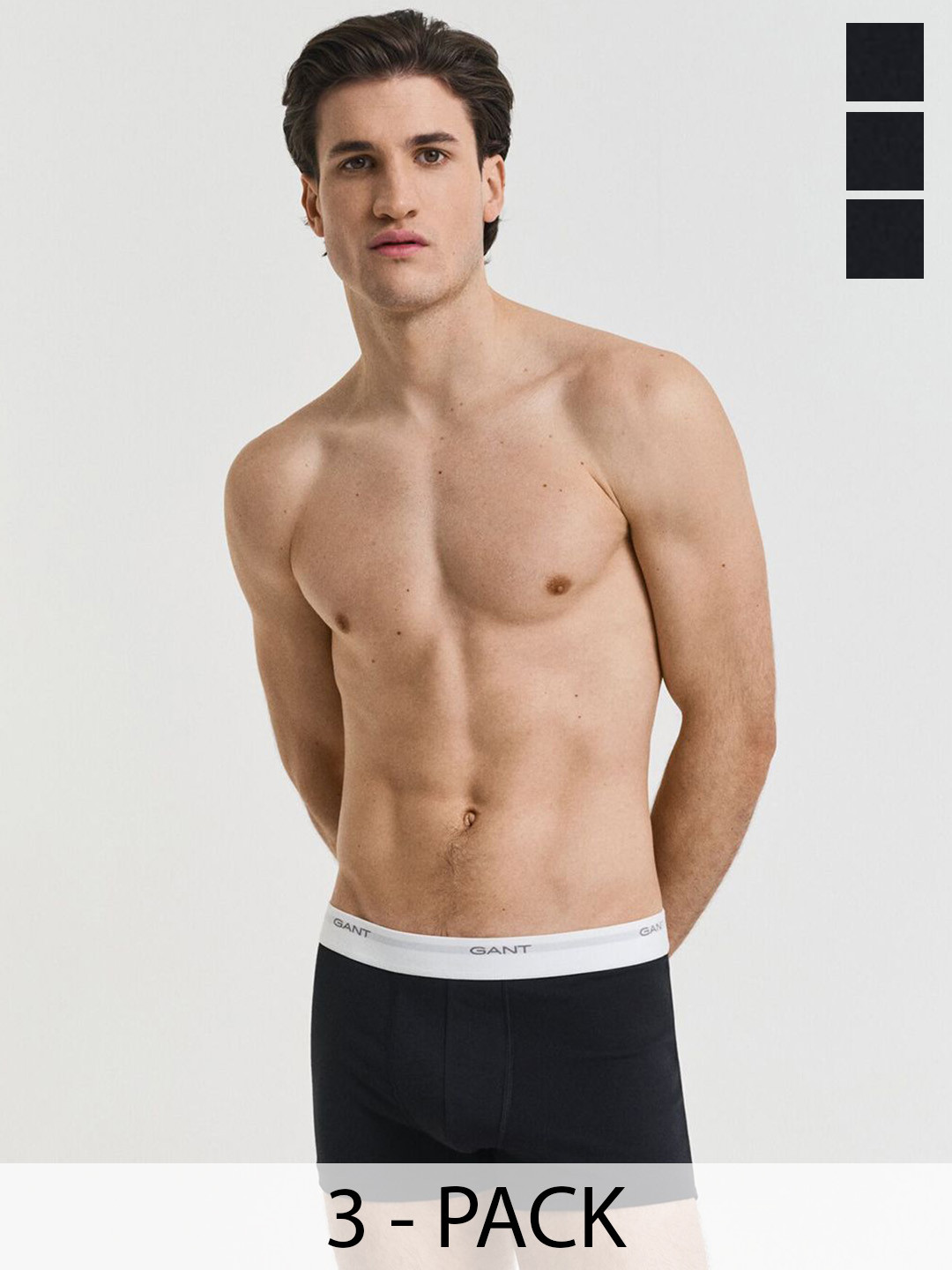 GANT Pack Of 3 Mid-Rise Breathable Short Trunks GMW25-900003333111