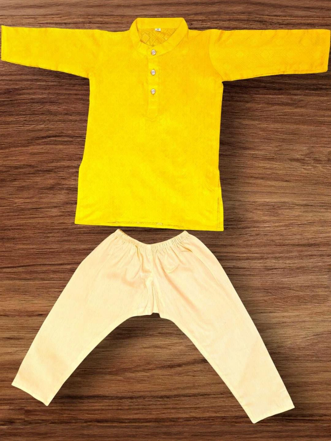 Little Dreams Boys Printed Kurta with Pyjama