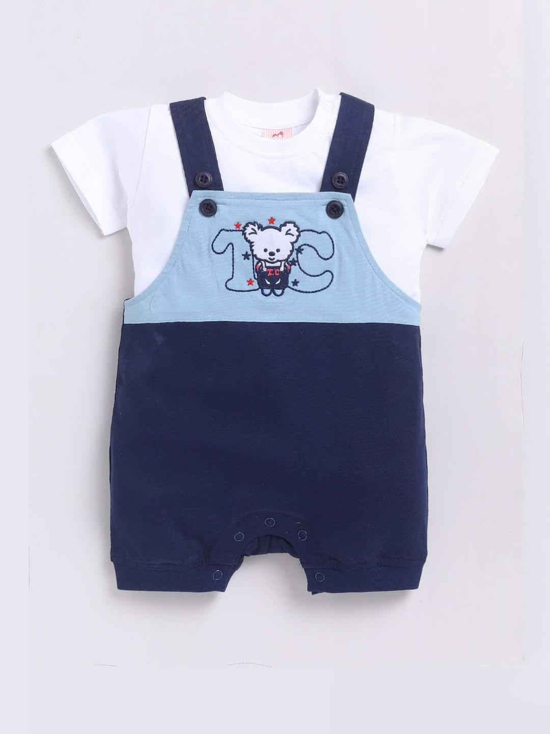 Dollar Junior Infants Unisex Tiny Crews Dungarees with T-shirt