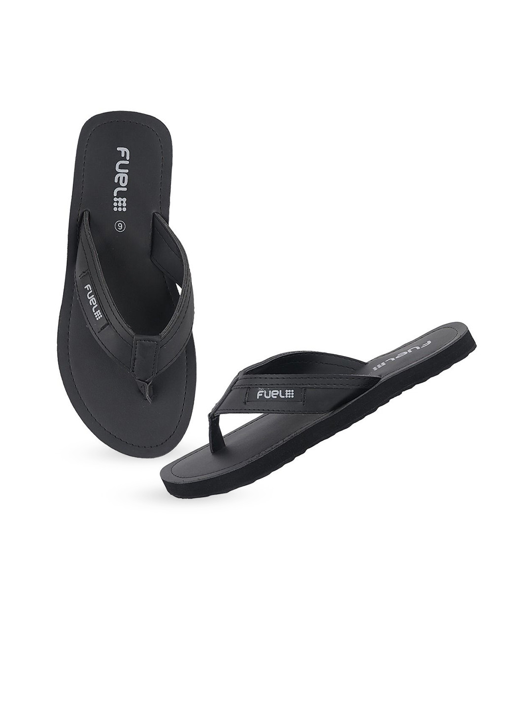 FUEL Men Space Printed Thong Flip-Flops