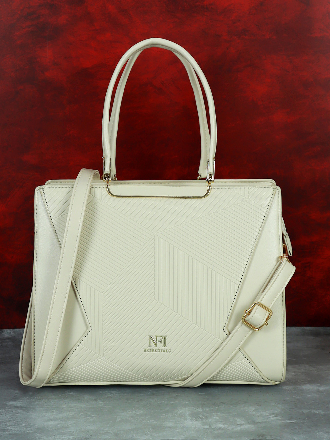 NFI essentials Structured Shoulder Bag