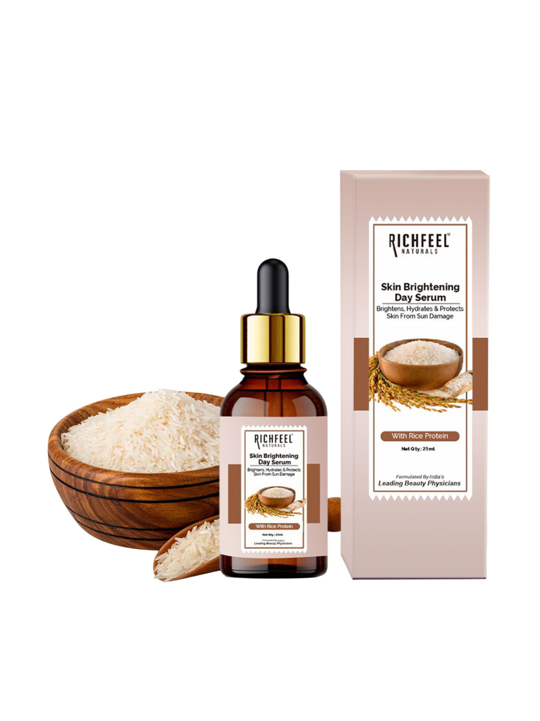 Richfeel Skin Brightening Day Serum With Rice Protein - 25ml